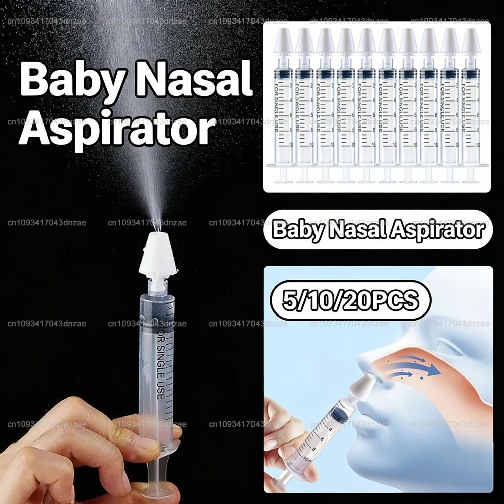 Nasal Aspirator - Alat Pembersih Hidung Bayi, Suntikan Aspirasi