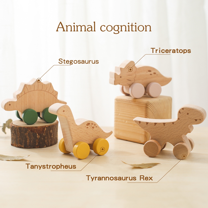 Baby Products Natural - 1 Buah Mainan Bayi Blok Kayu