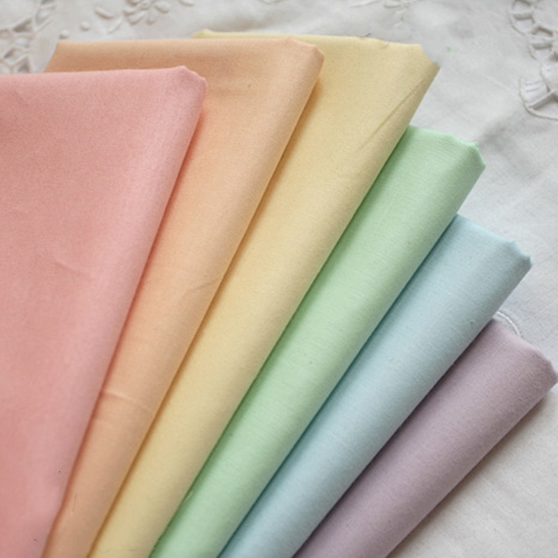 Baby Products Lotion - Kain Katun Solid Warna-warni 160x50cm 100%
