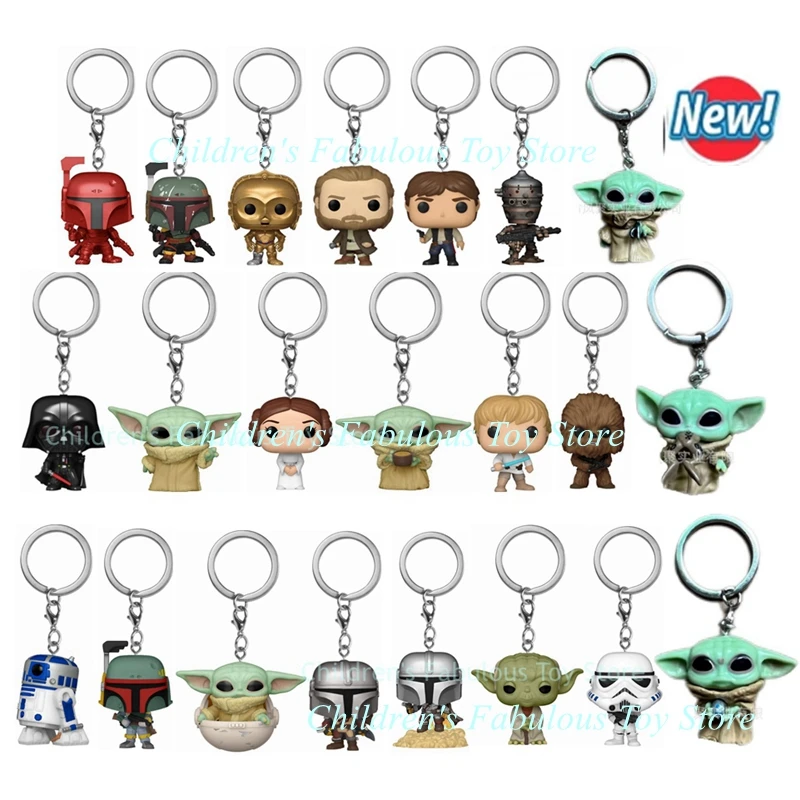 Baby Yoda Products - 29 Gaya FUNKO Gantungan Kunci Star