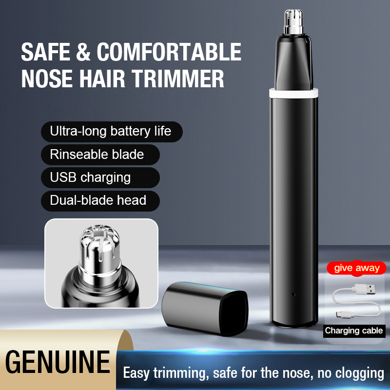 Nasal Aspirator - Pemangkas Rambut Hidung LED Model Baru