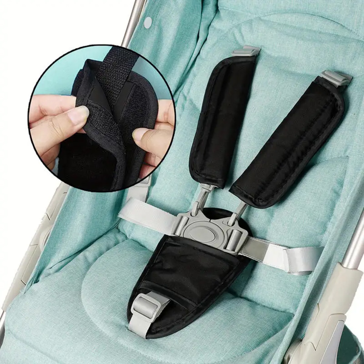 Infant Car Seat Cover - Bantalan Sabuk Pengaman Mobil Bayi Penutup