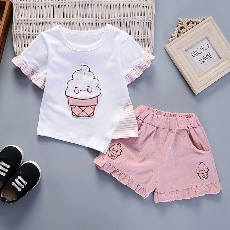 Baby Products Lotion - 1-4t pakaian anak perempuan kaus gambar