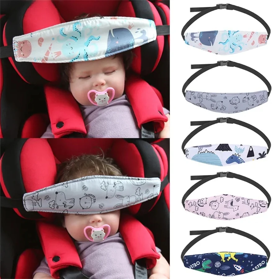 Infant Car Seat Cover - Sabuk pengencang kursi mobil, pelindung kepala