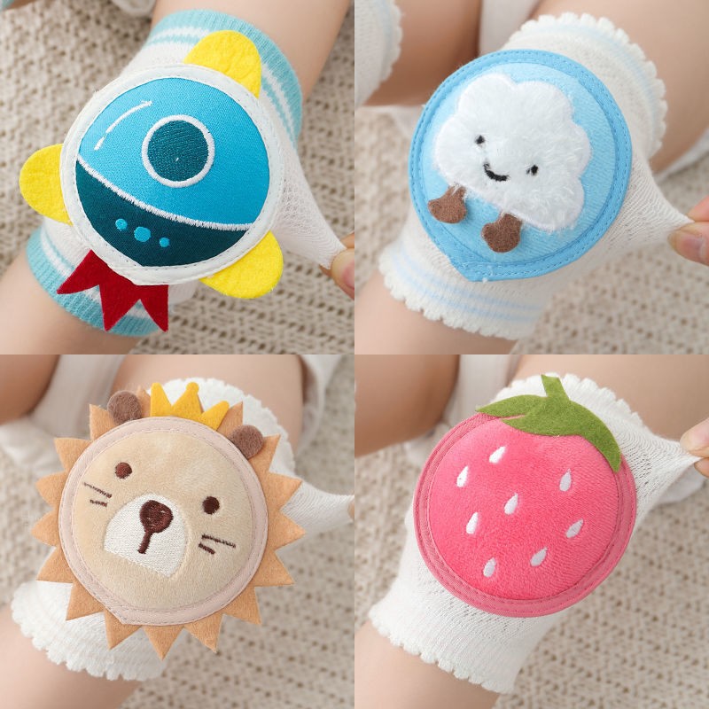 Pelindung Lutut Anak Kartun Lu - Baby Knee Pad Crawling ulasan dan harga
