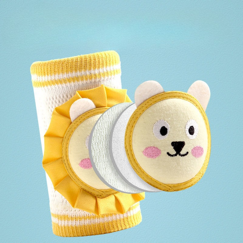 Pelindung Lutut Anak Kartun Lu - Baby Knee Pad Crawling ulasan dan harga