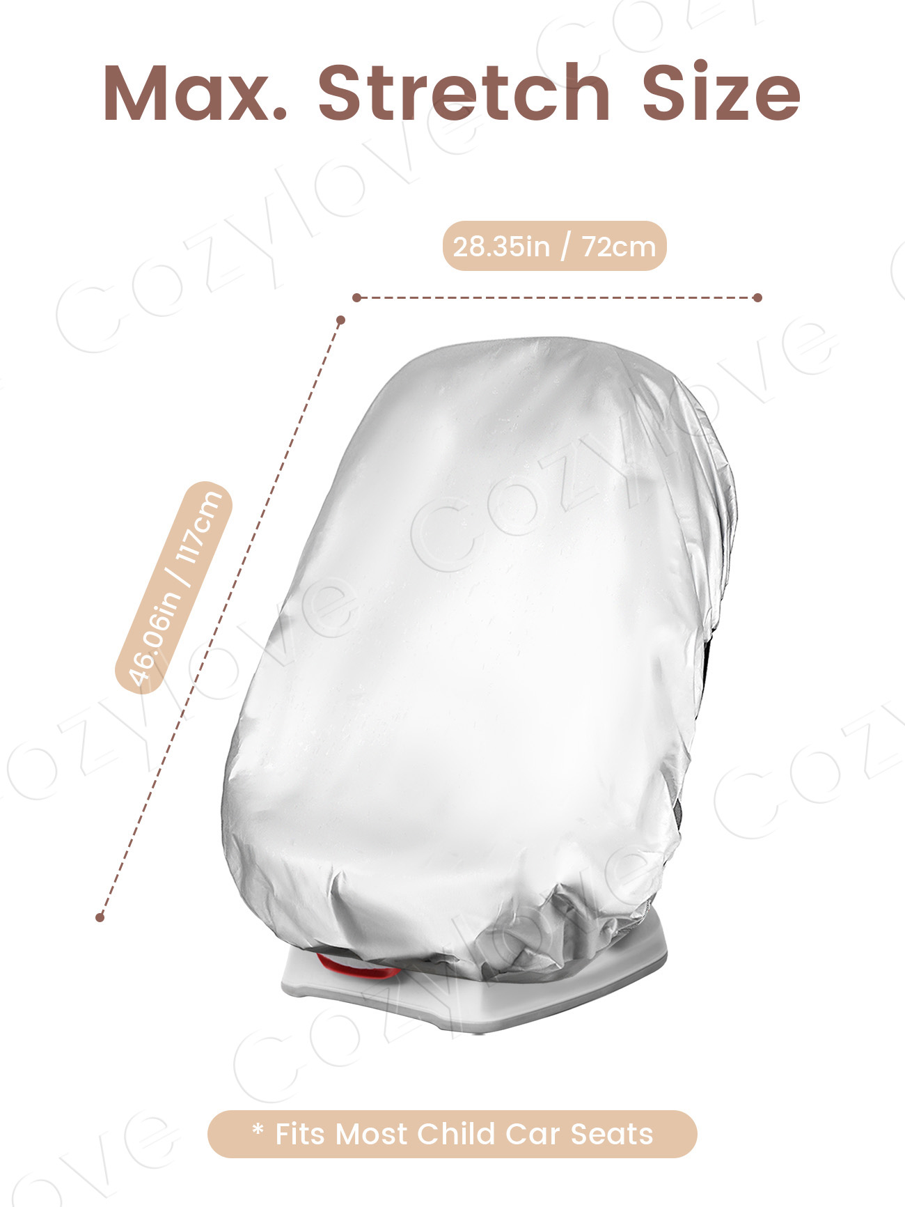 Pelindung Matahari Kursi Mobil - Infant Car Seat Cover ulasan dan harga