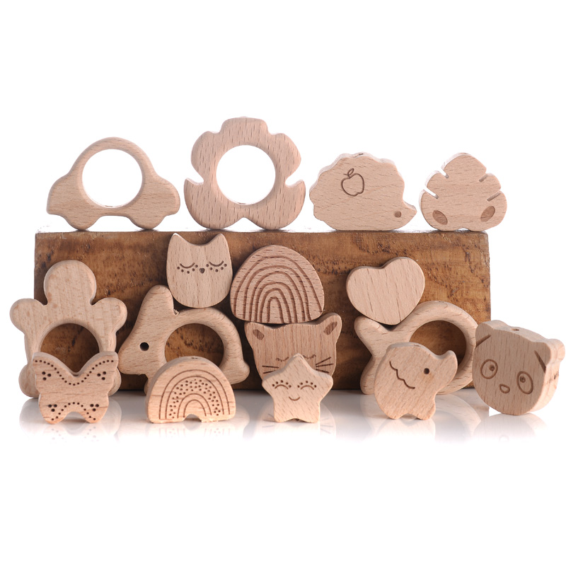10 Buah Manik Kayu Pohon Beech - Baby Products Natural ulasan dan harga