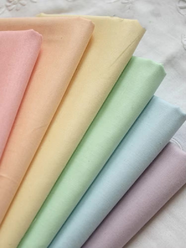 Kain Katun Solid Warna-warni 1 - Baby Products Lotion ulasan dan harga