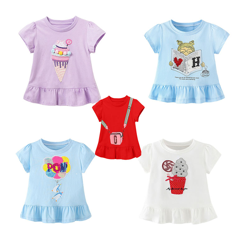 Kaus anak perempuan musim pana - Baby Products Lotion ulasan dan harga
