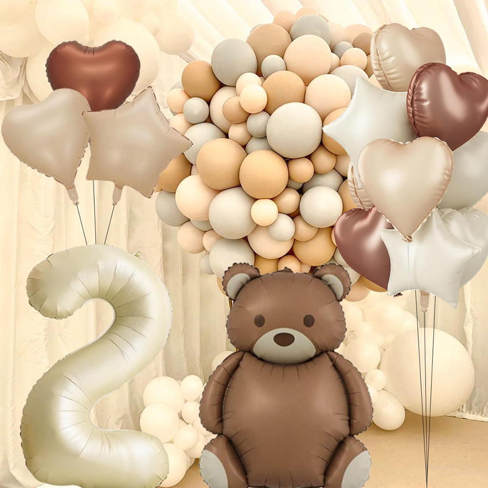 Balon Foil Beruang Cokelat Tiu - Baby Products Lotion ulasan dan harga