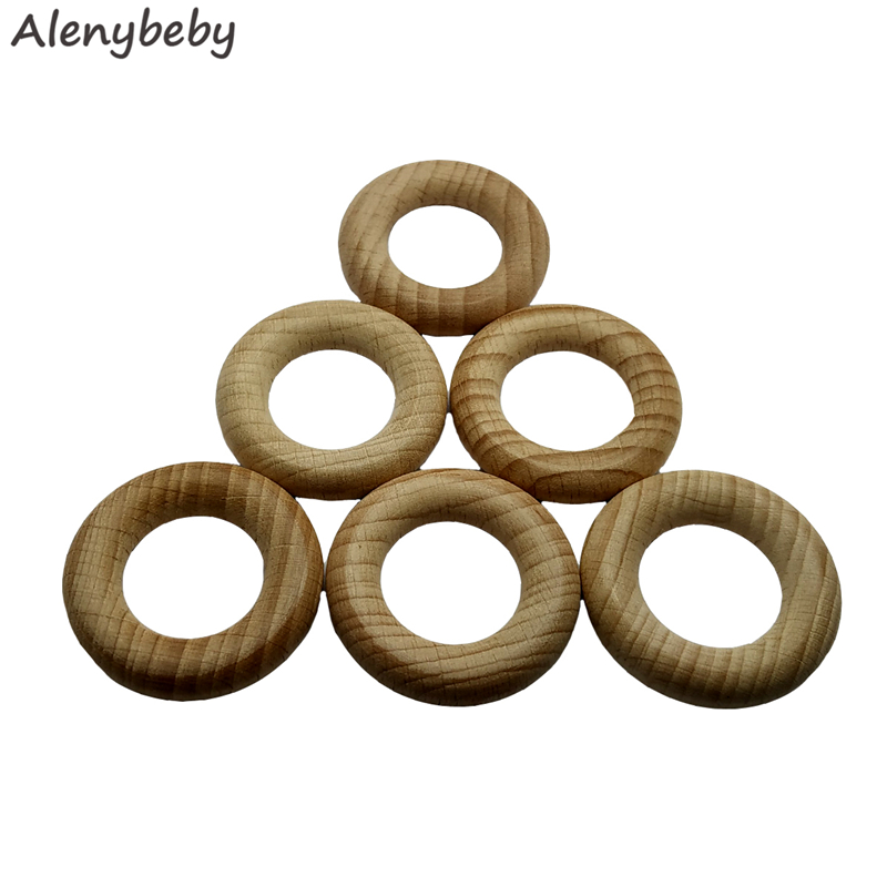 Cincin Kayu Beech Alam Teether - Baby Products Natural ulasan dan harga