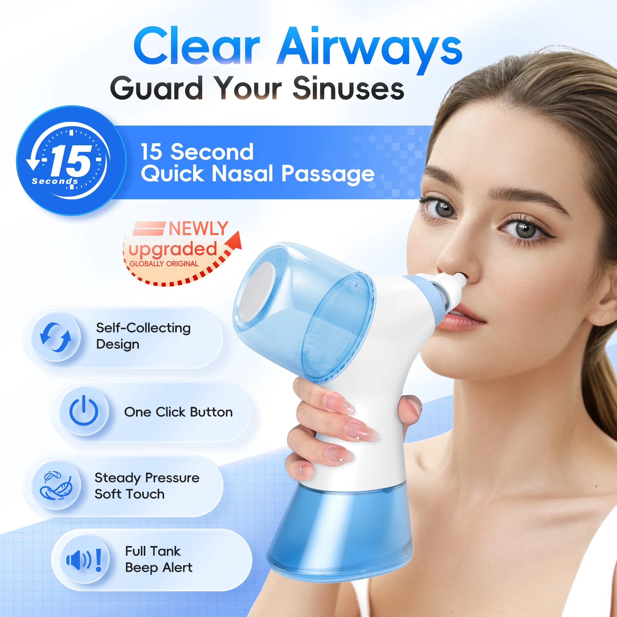 Sistem Irigasi Nasal Mesin Pem - Nasal Aspirator ulasan dan harga