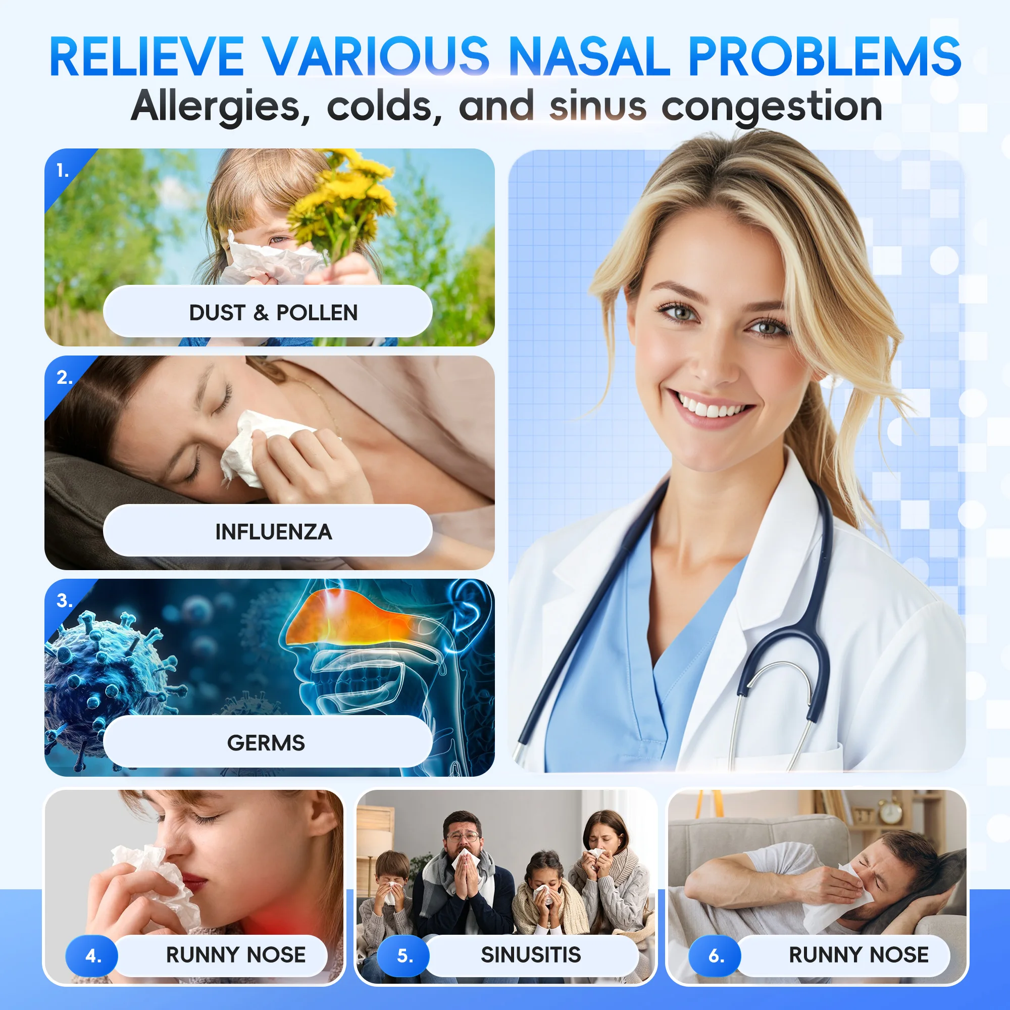 Sistem Irigasi Nasal Mesin Pem - Nasal Aspirator ulasan dan harga