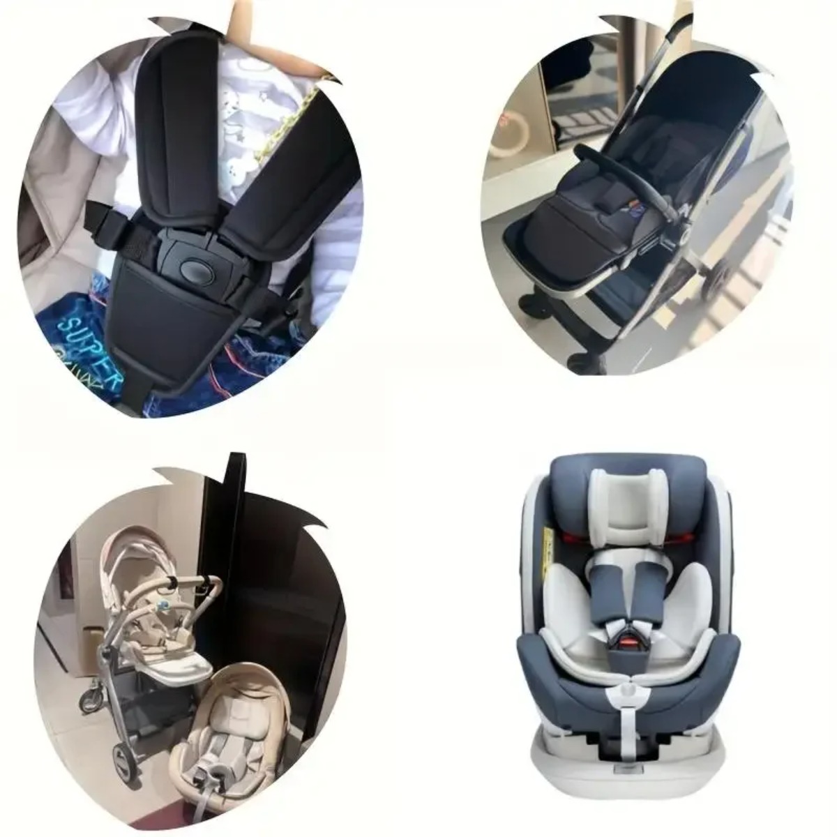 Bantalan Sabuk Pengaman Mobil  - Infant Car Seat Cover ulasan dan harga