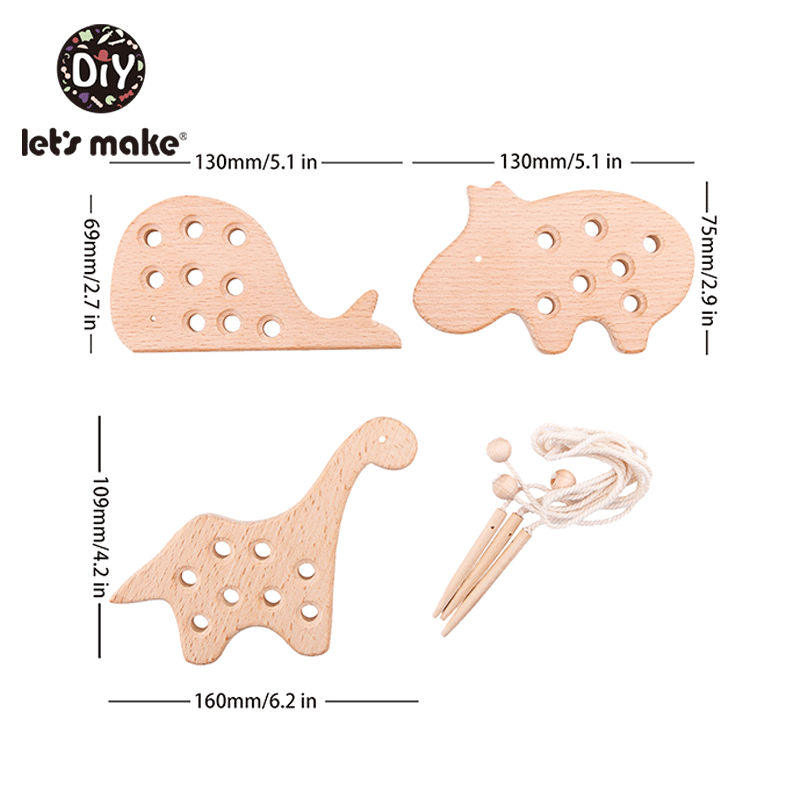 Kayu TK Mouse Papan Threading  - Baby Products Natural ulasan dan harga