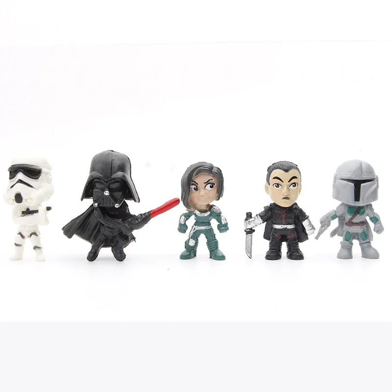 14-16pcs/set Darth Vader The M - Baby Yoda Products ulasan dan harga