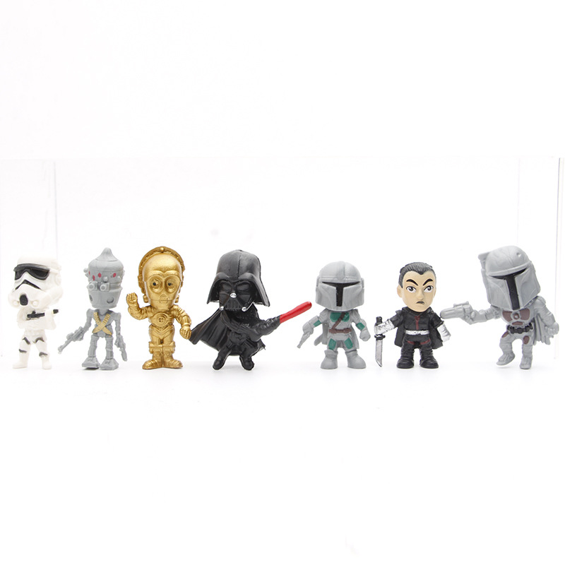 14-16pcs/set Darth Vader The M - Baby Yoda Products ulasan dan harga