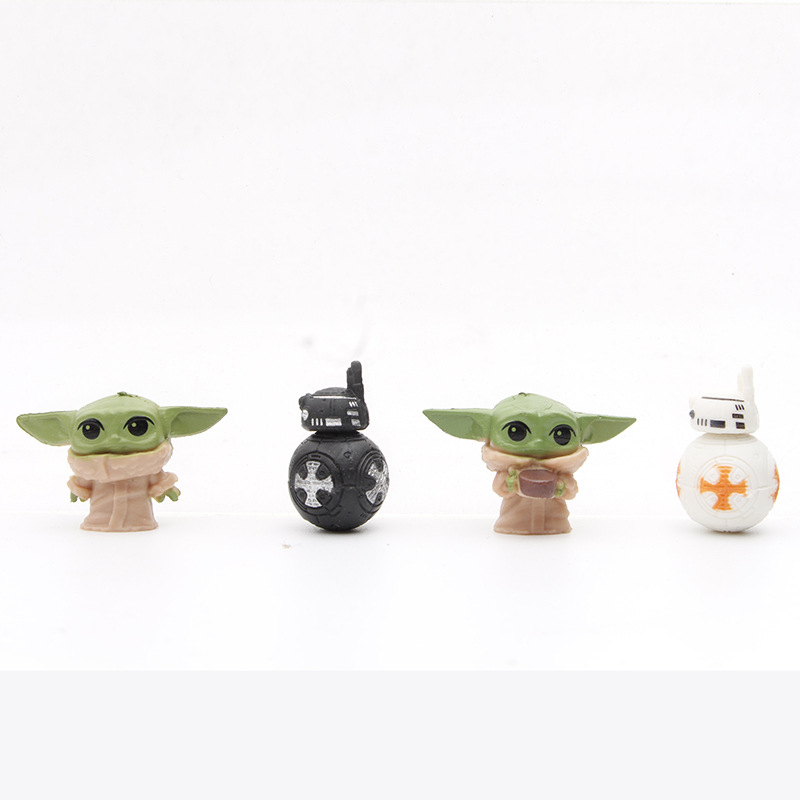 14-16pcs/set Darth Vader The M - Baby Yoda Products ulasan dan harga