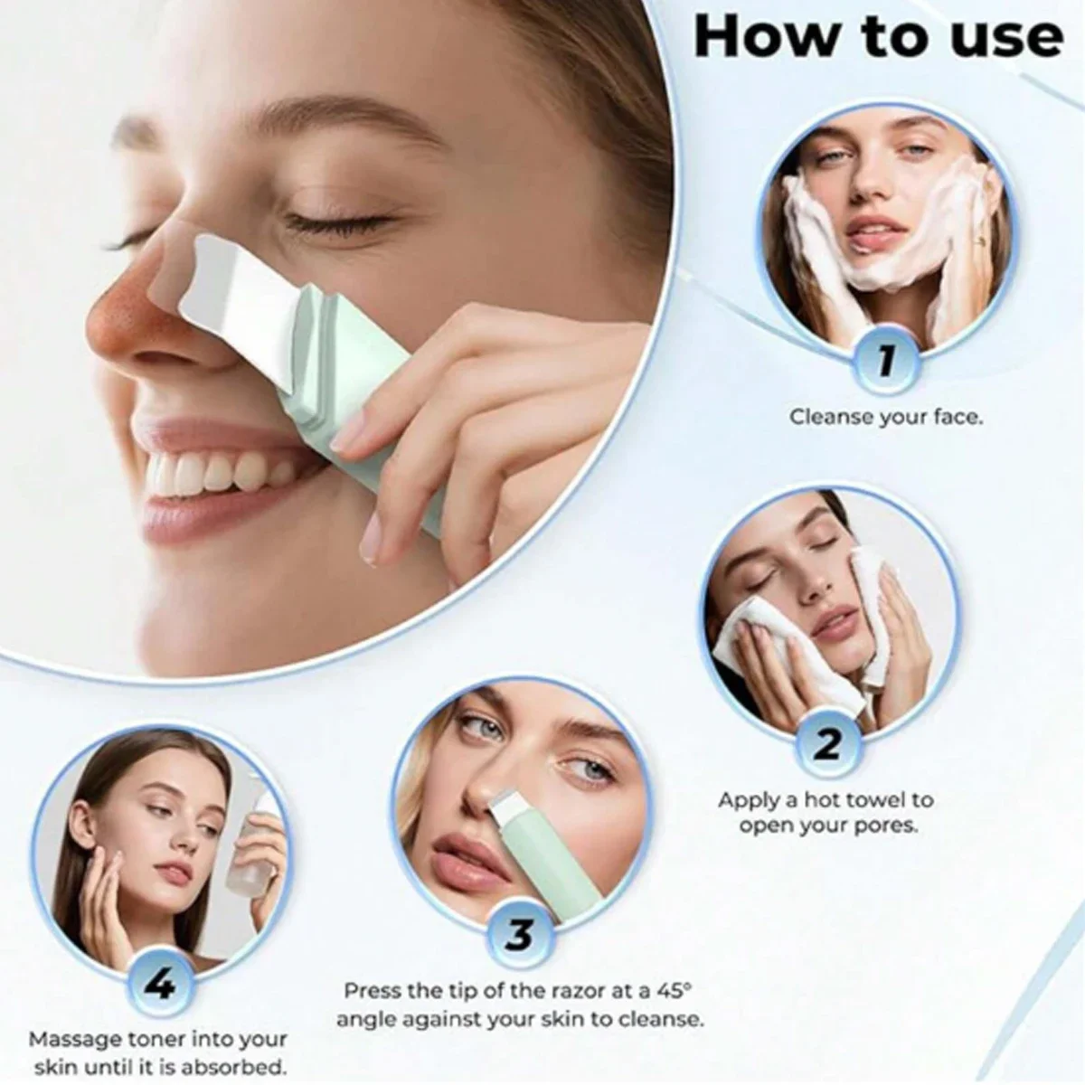 Alat Penghilang Komedo dan Whi - Nasal Aspirator ulasan dan harga