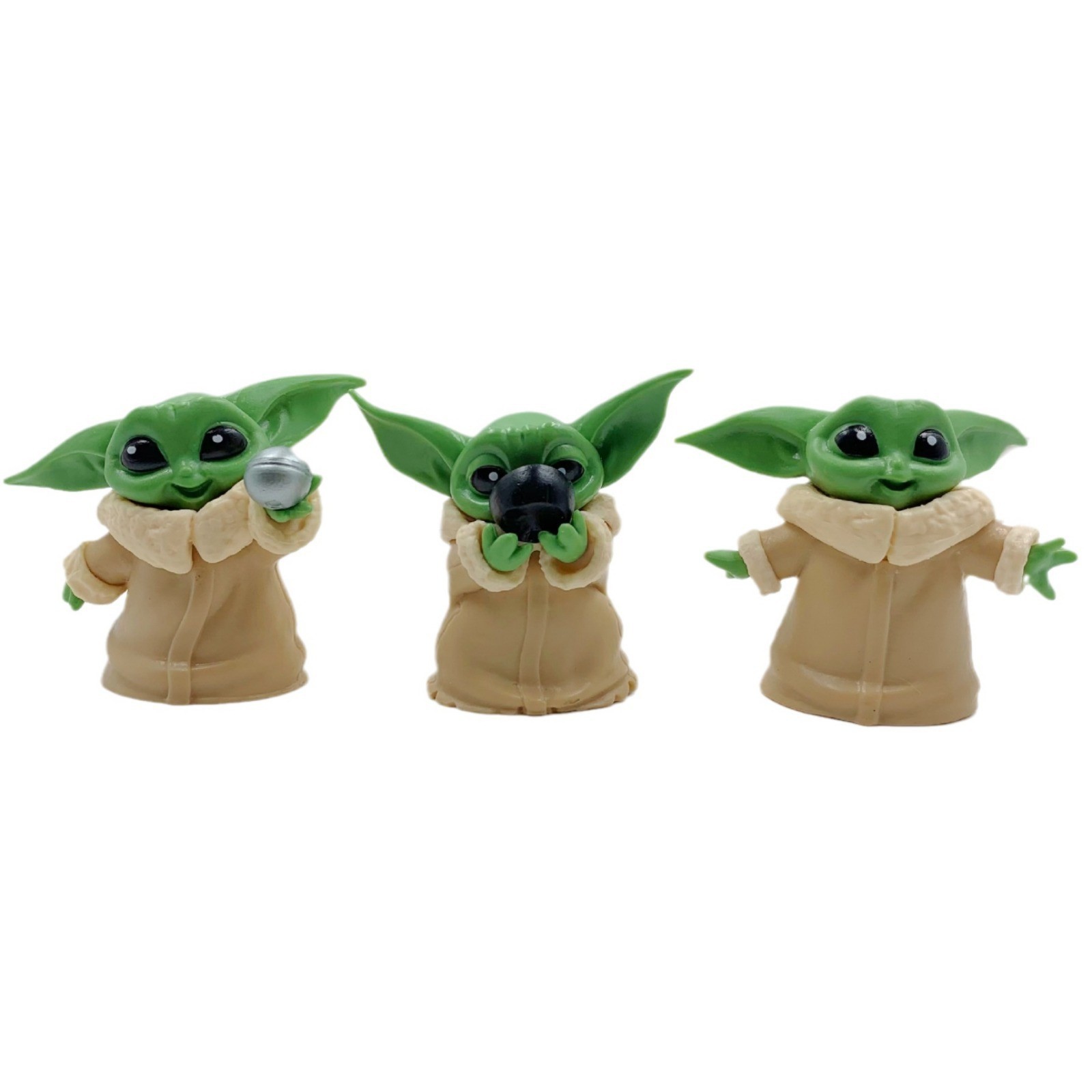 6 Buah Mainan Star Wars 4-6Cm  - Baby Yoda Products ulasan dan harga