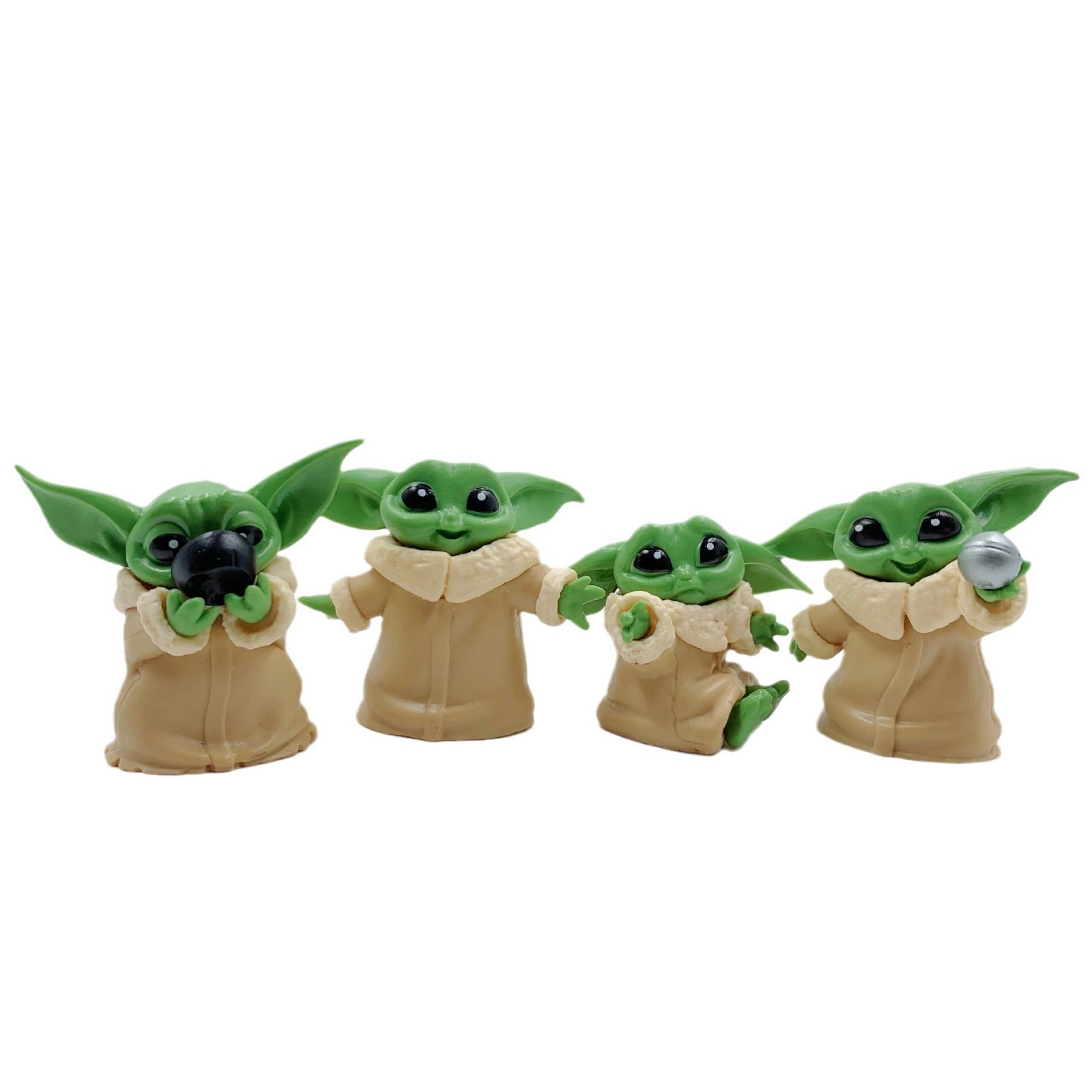 6 Buah Mainan Star Wars 4-6Cm  - Baby Yoda Products ulasan dan harga