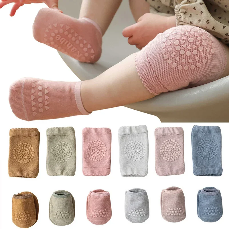 Set Kaus Kaki Bantalan Lutut B - Baby Knee Pad Crawling ulasan dan harga