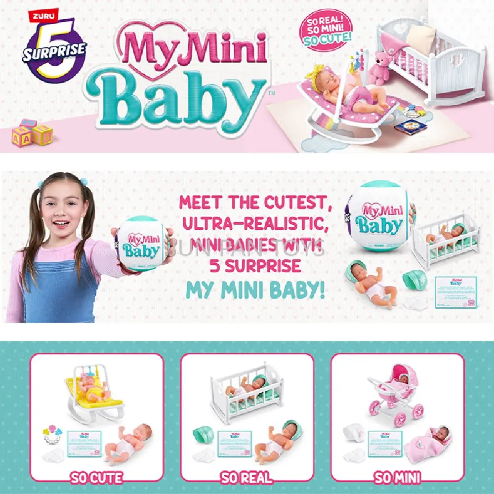 Mainan Zuru 5 Surprise Mini Br - Baby Products Brands ulasan dan harga